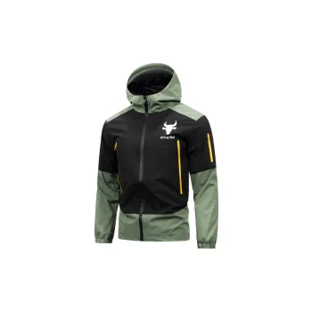 Sporty Casual Polyester Outdoor Jacket