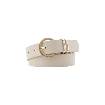 Fashionable Round Leather Belt Women