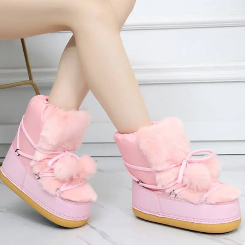 Fashionable Warming Snow Boots-1