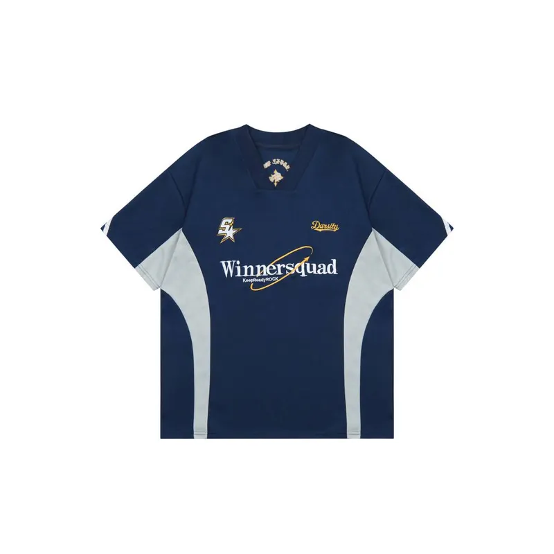 Trendy Stitching Motorcycle T Shirt-0