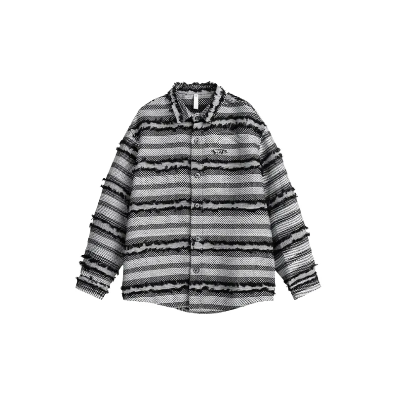 Design Sense Retro Striped Shirt
