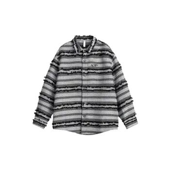 Design Sense Retro Striped Shirt
