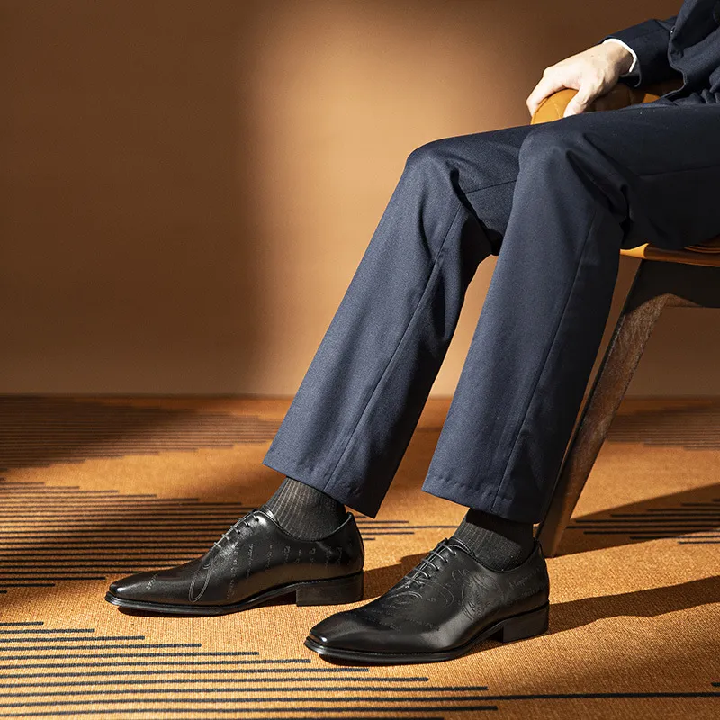 Simple Plain Dress Shoes-2