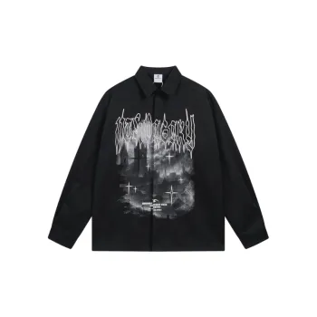 Trendy Print Long Sleeve Shirt