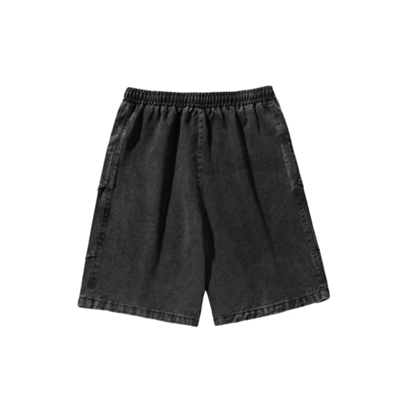 Casual Retro Denim Shorts-7