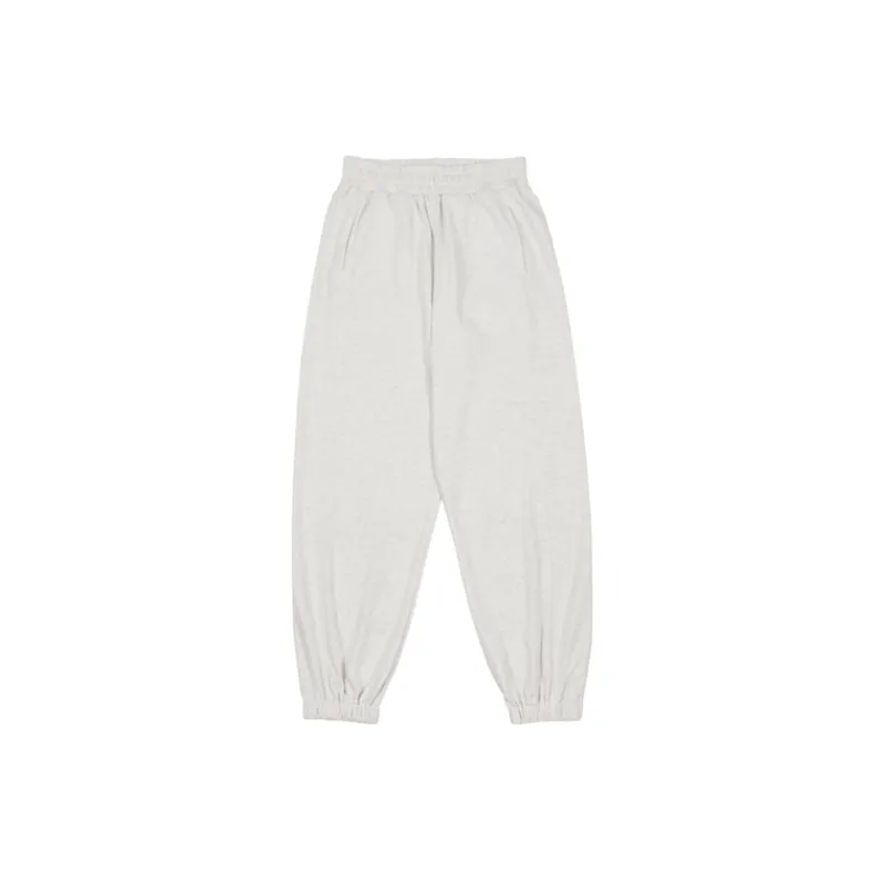 'Casual Basic Straight Loose Loose Mouth Drawstring Leg Side Zipper Sweatpants '-16