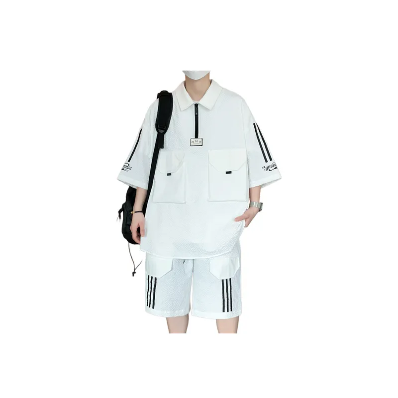Pure Cotton Sports Suit-2