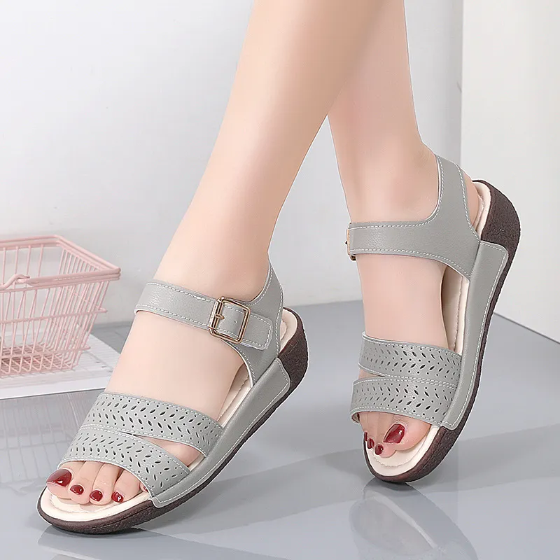 Fashionable Simple Roman Sandals-2
