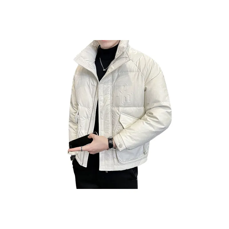 Fashion Simple Loose Down Jacket-0