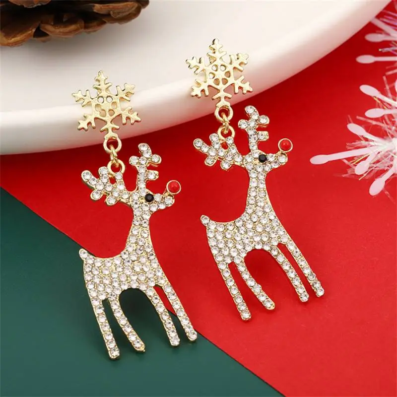 Fashionable Anima Christmas Earring-2
