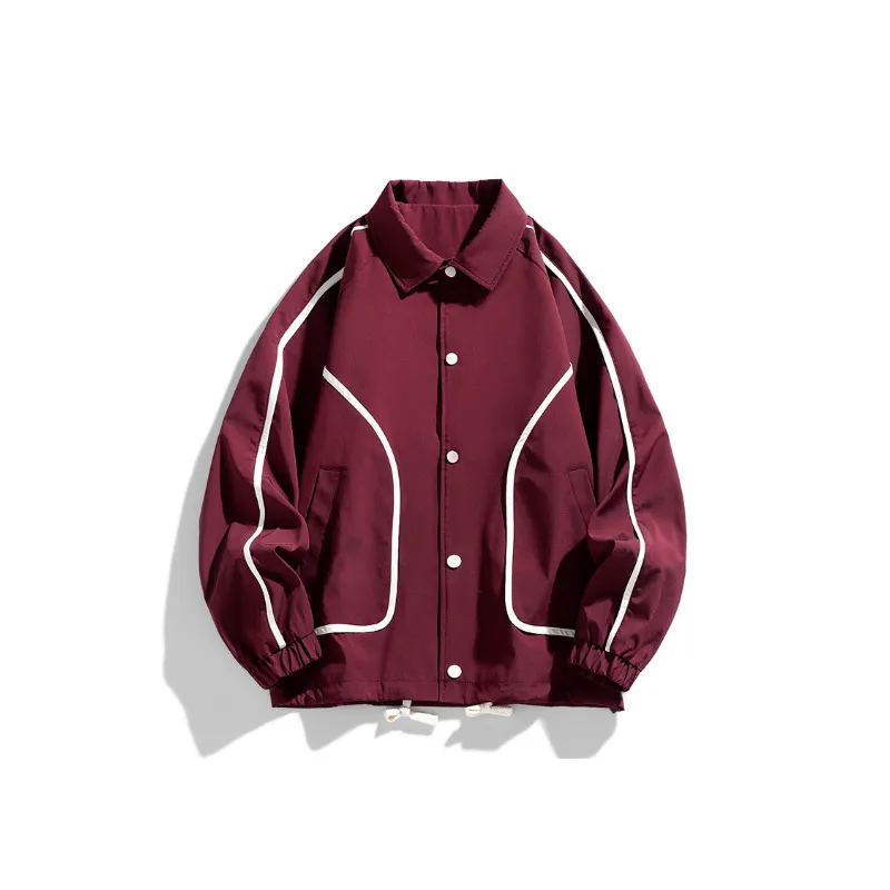 Fashion Loose Baseball Jersey-6