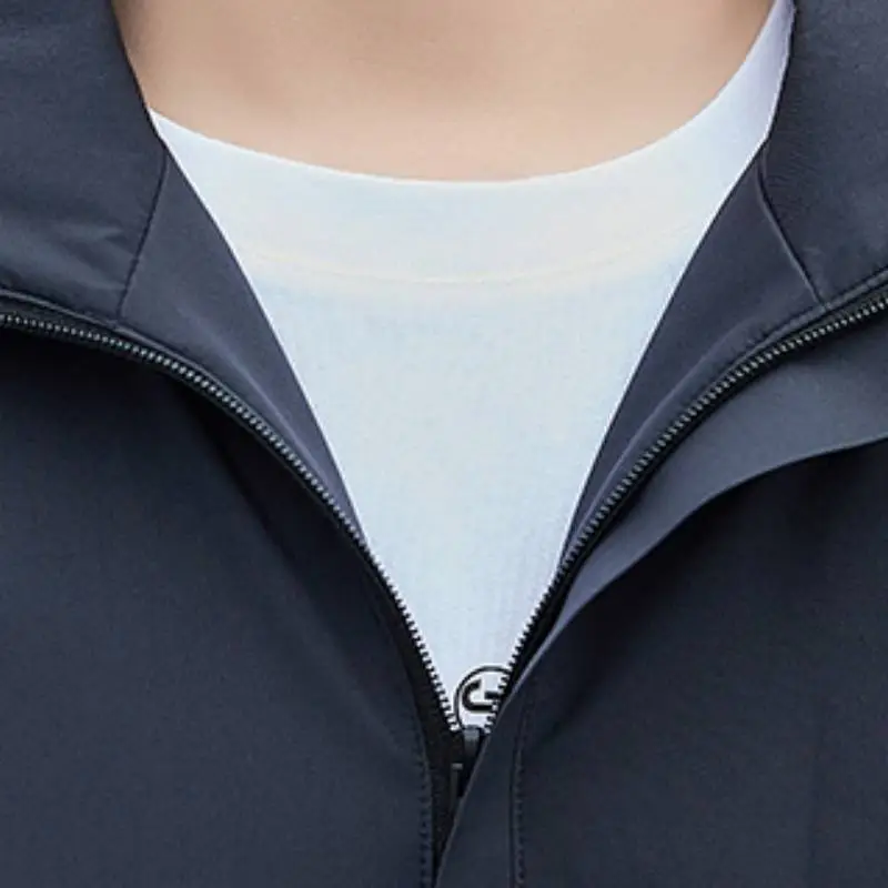 Fashionable Soft Blended Synthetic Fabrics Jacket-4