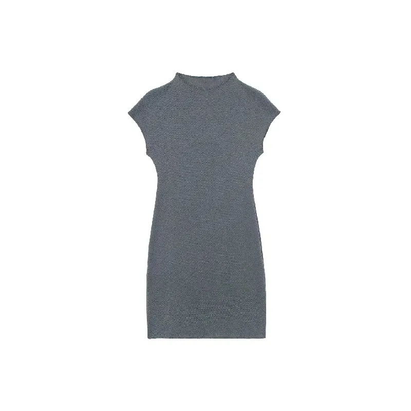 Casual Simple Cotton Dress Women-0