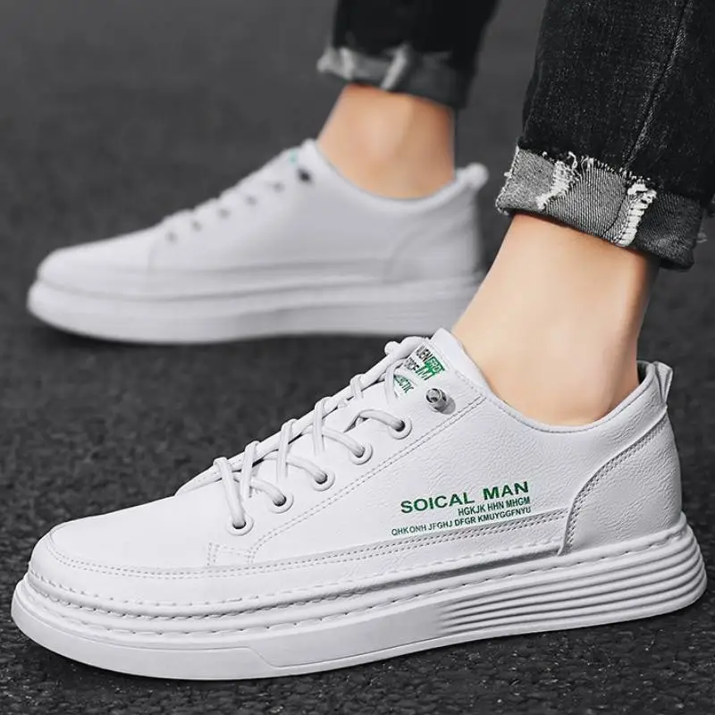 Simple Breathable Skateboarding Shoes-2