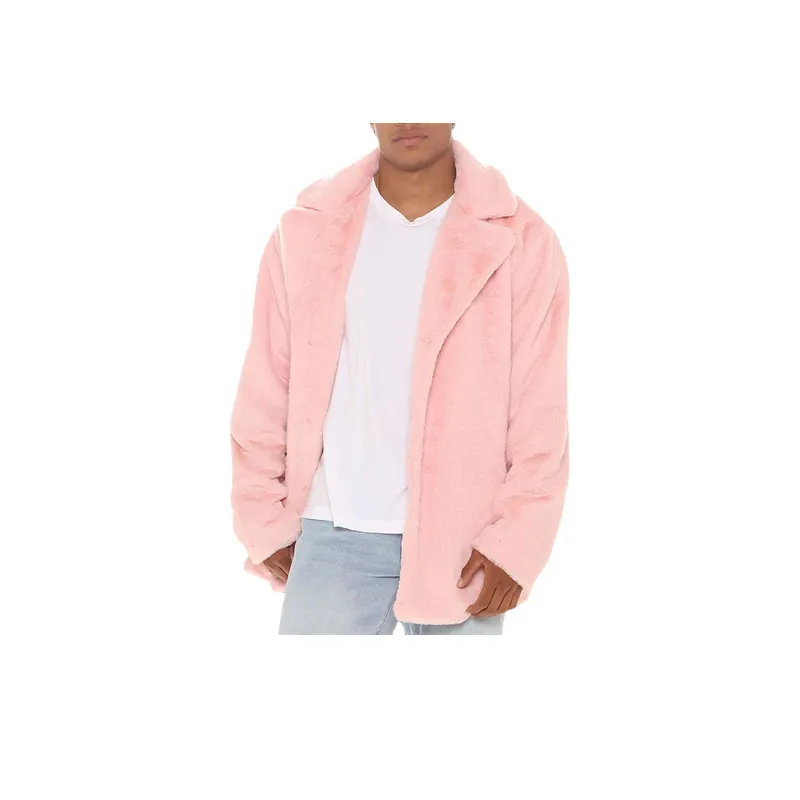 Loose Lapel Solid Color Cardigan Jacket-1