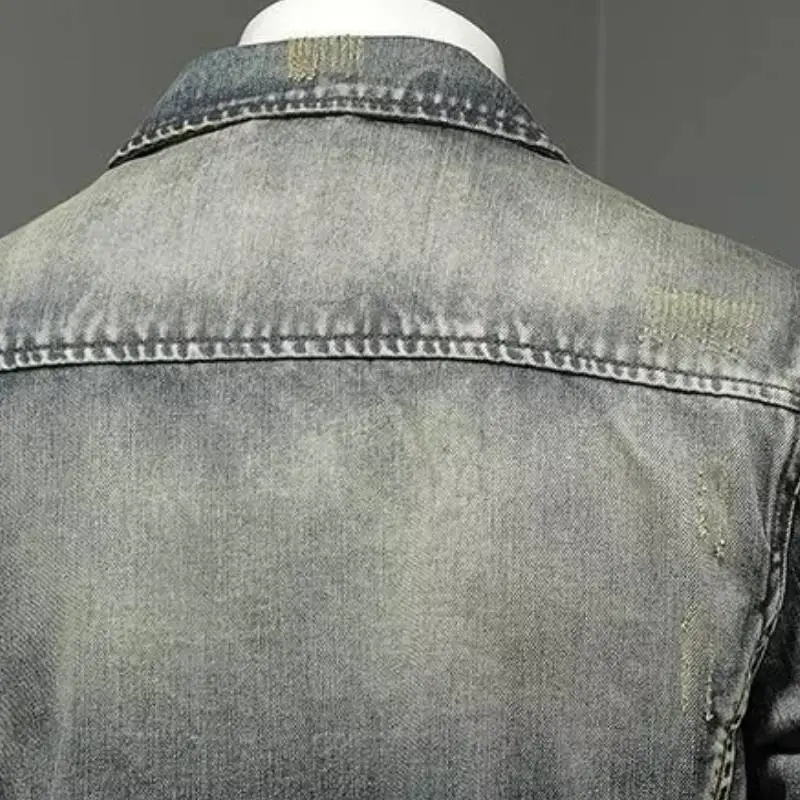 Casual Trendy Denim Jacket-3