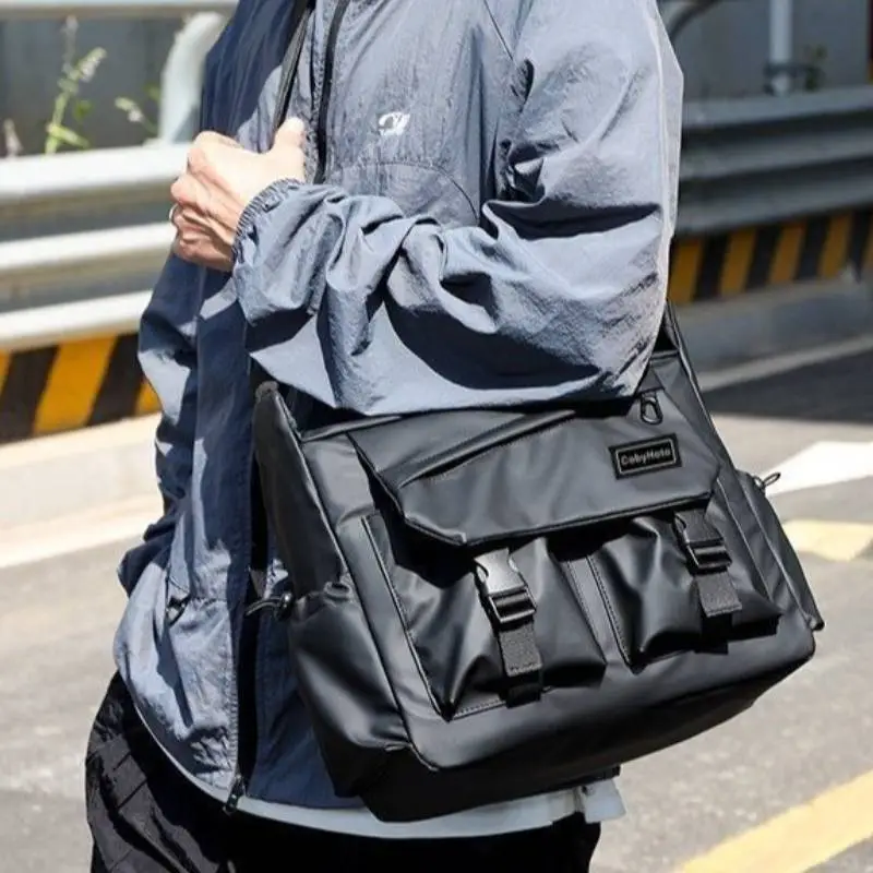 Fashionable Plain Crossbody Bag-4