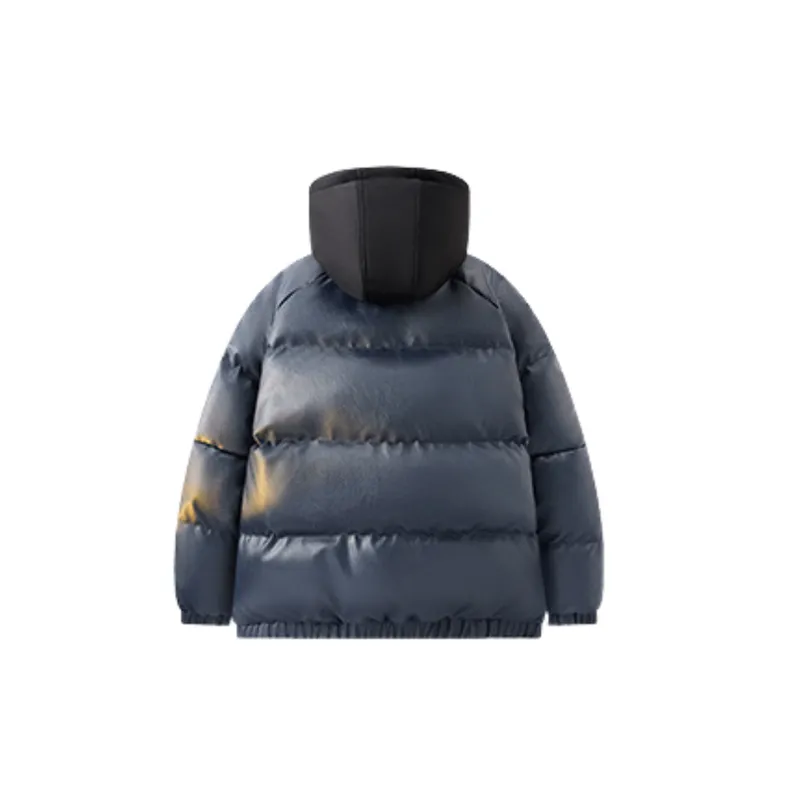 Casual Loose PU Quilted Jacket-5