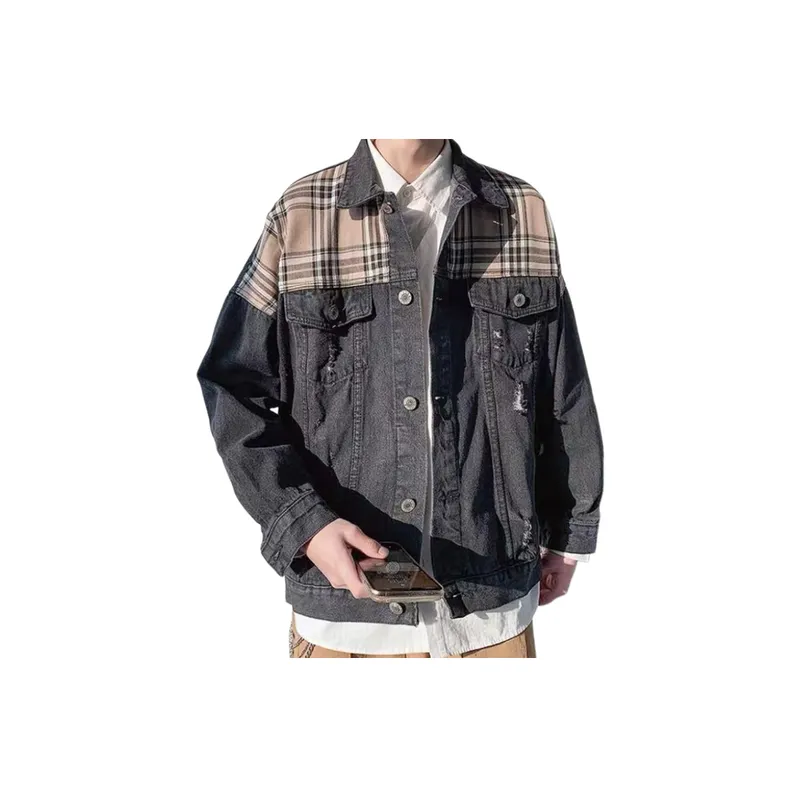 Loose Handsome Retro Denim Jacket-4