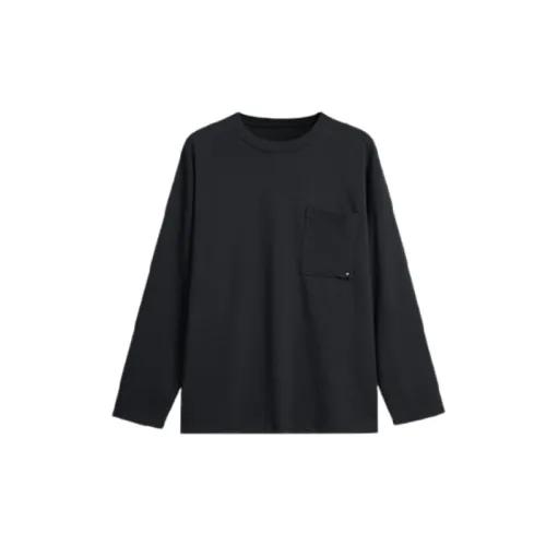 Plain Loose Cotton Blended Fabric T Shirt