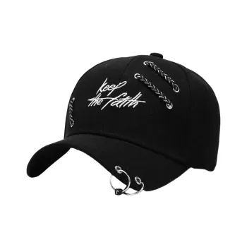 Trendy Iron Ring Sunscreen Cap