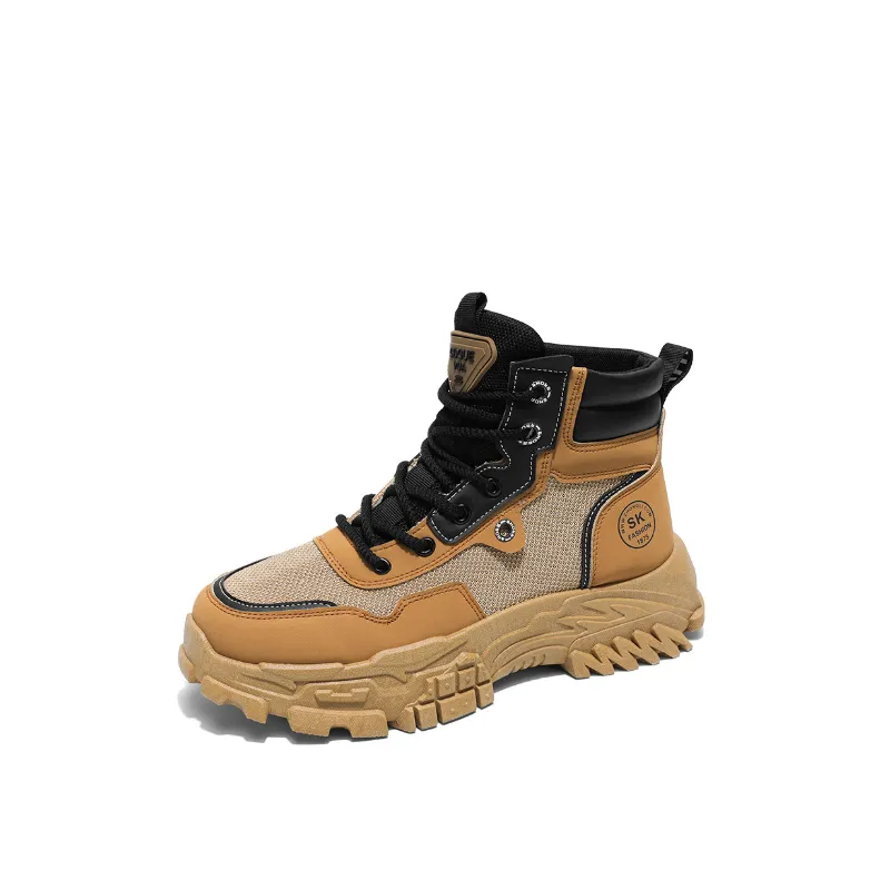 Retro Simple Outdoor Boots-0