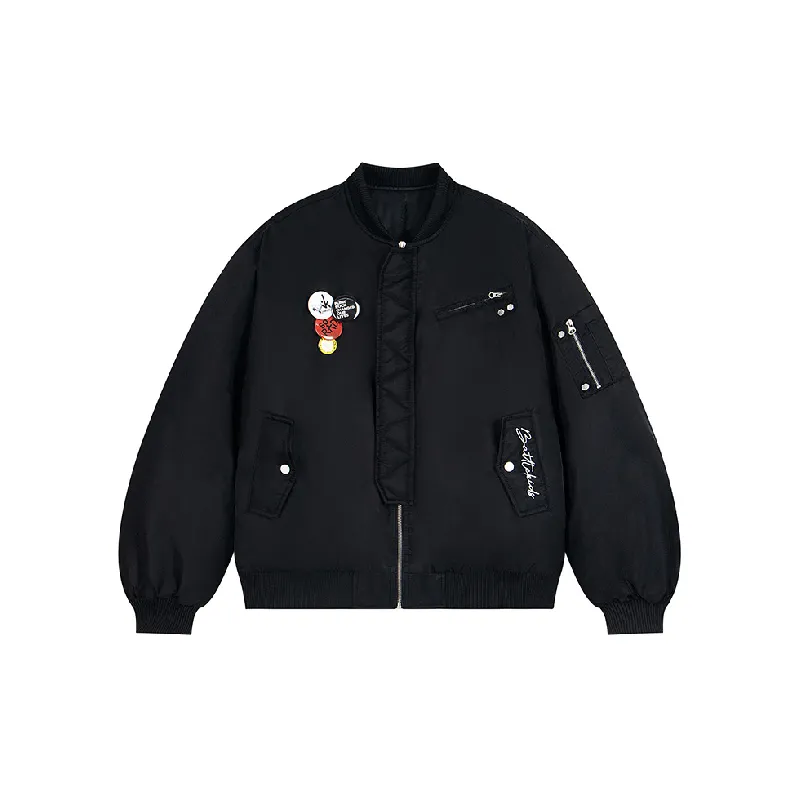Trendy Embroidered Cotton Jacket-2