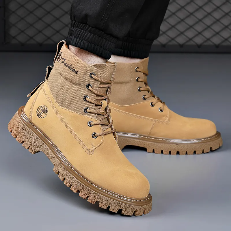 Retro Sporty Outdoor Boots-1