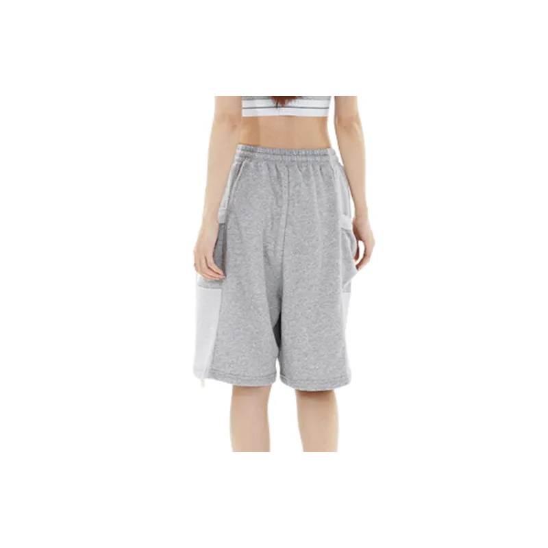 Loose Casual Adjustable Shorts-8