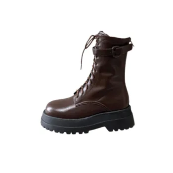 Fashionable Casual Lace Up Ankle Boots