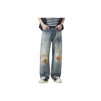 Retro Graffiti Jeans