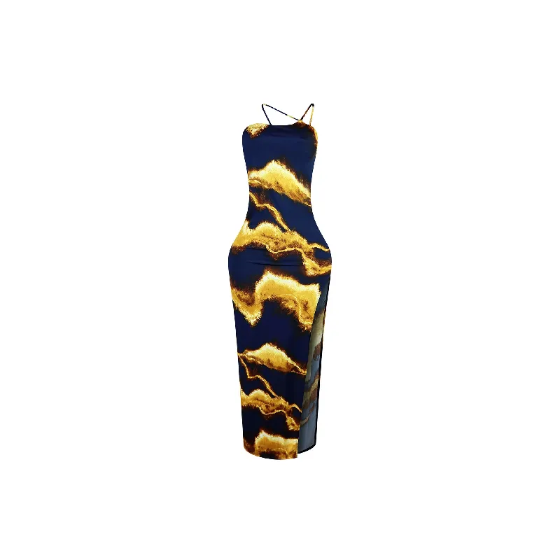 Funky Skin friendly Polyester Dress Women-0