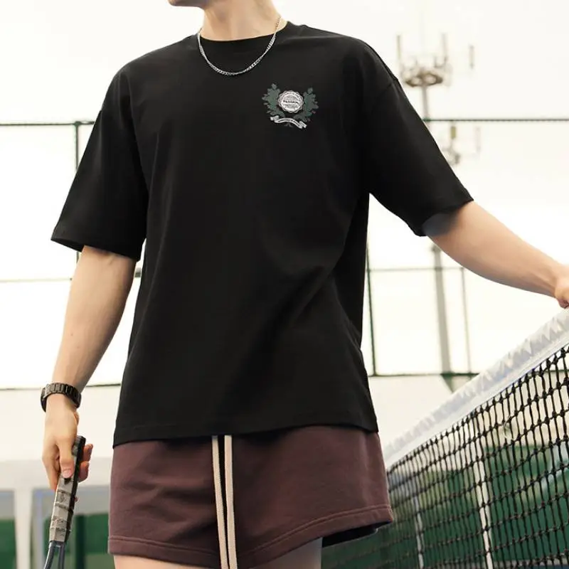 Fashion Loose 100% Cotton T Shirt-8