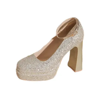Funky Glitter High Heels