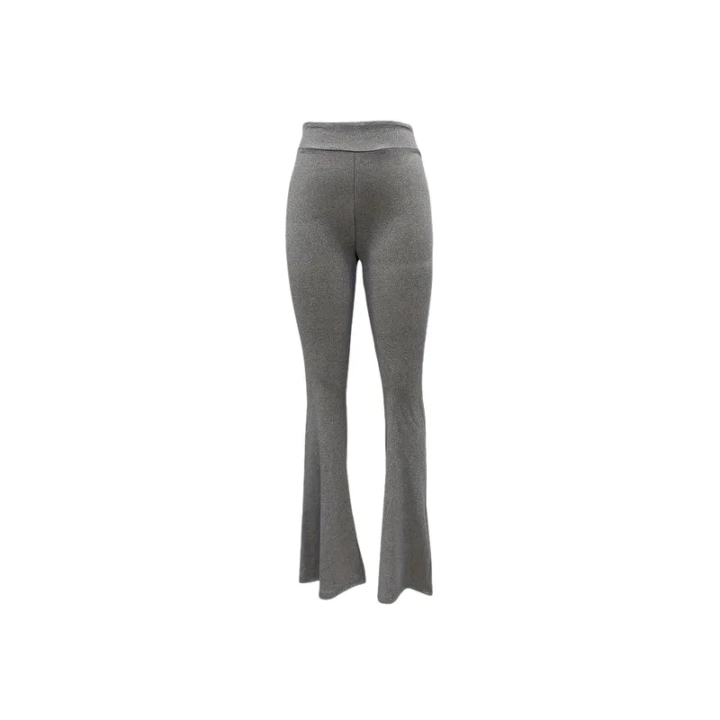 Fashionable Long Polyester Casual Pants Women