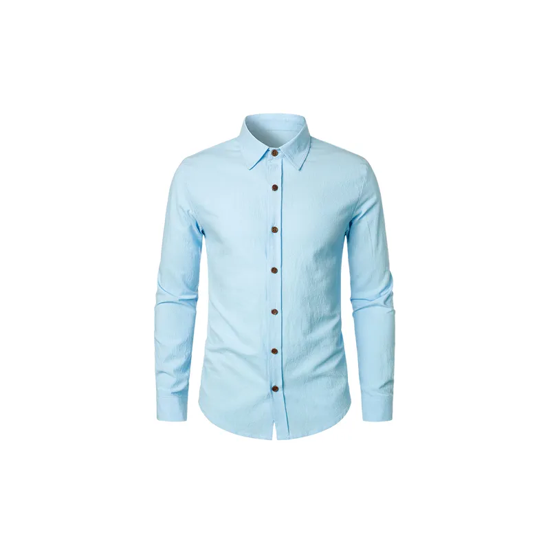 Fashionable Basics Cotton Blended Fabric Shirt-6