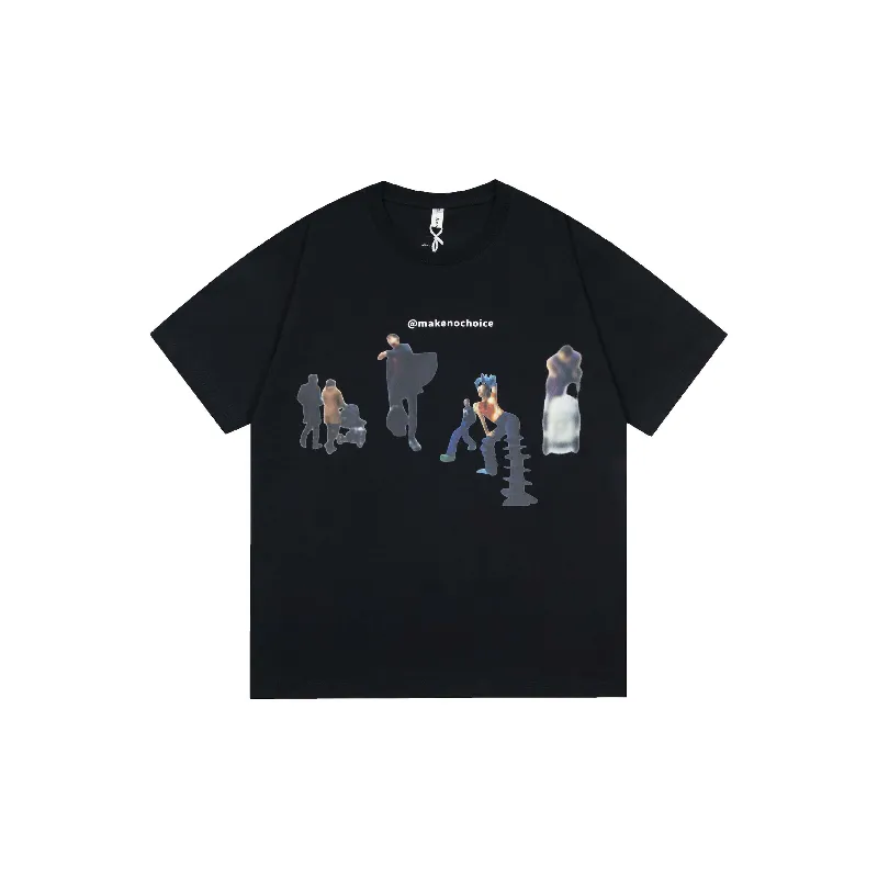 Simple Loose 100% Cotton T Shirt-2