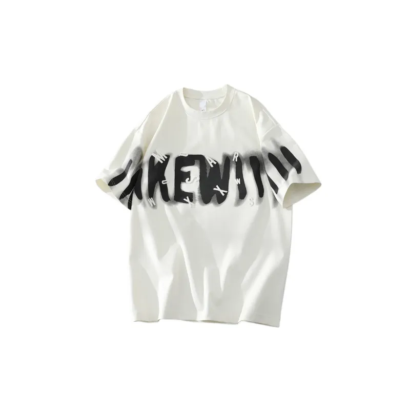 Casual Loose 100% Cotton T Shirt-0