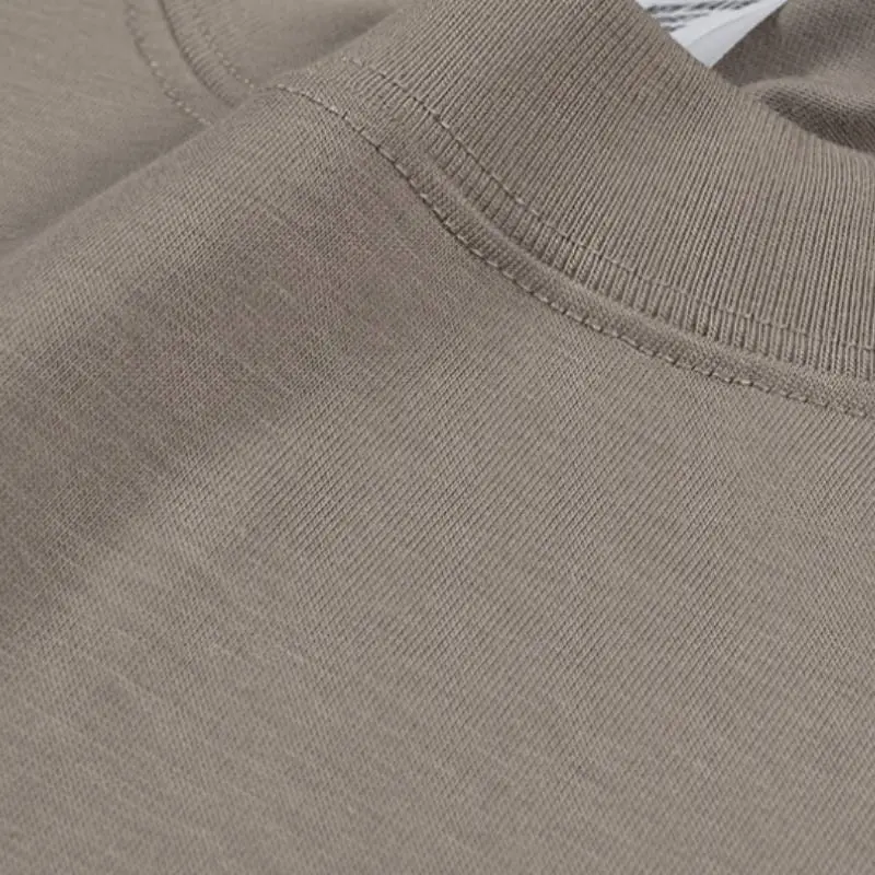 Simple Loose 100% Cotton T Shirt-5