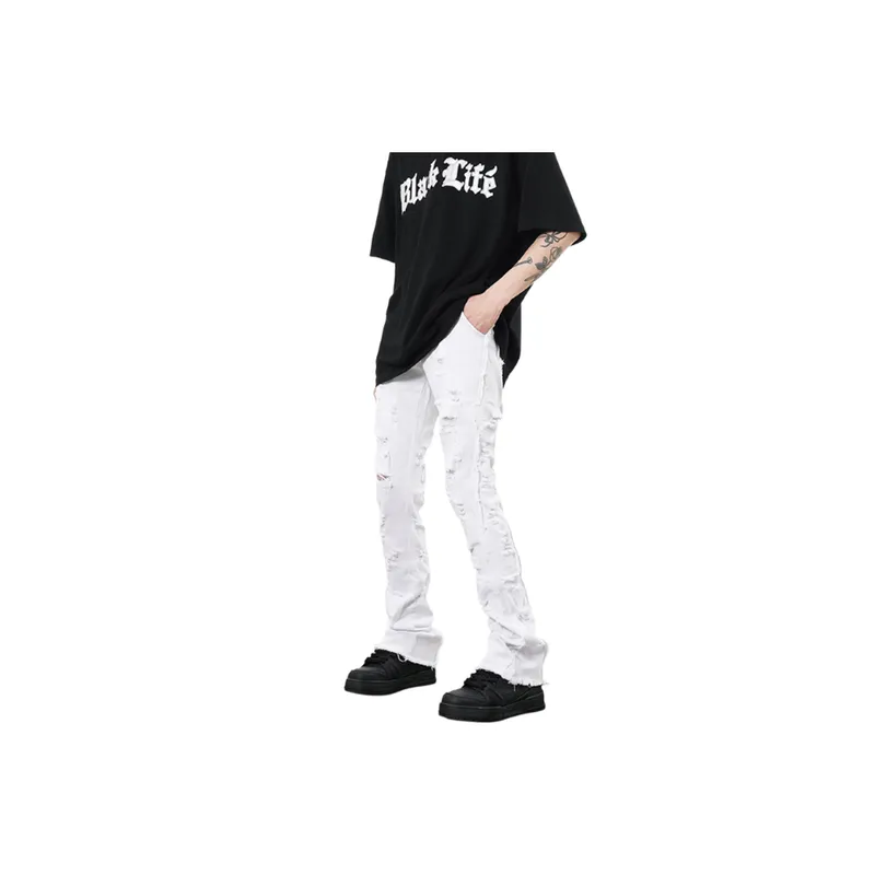 Fashionable Loose Jeans-2
