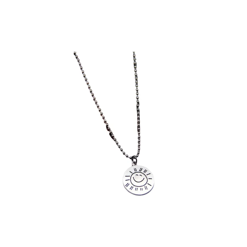 Harajuku Style Smile Necklace-0