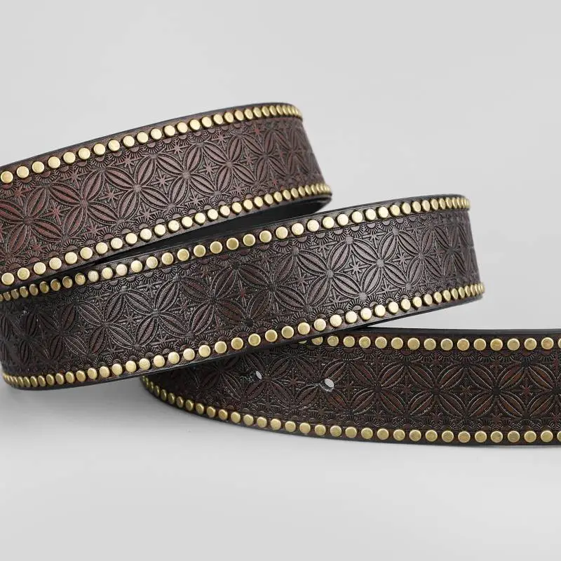 Retro Anima Leather Belt-2