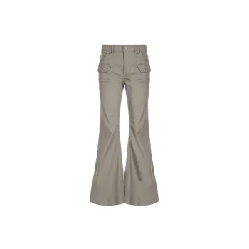 Retro Fashionable Cargo Pants Women