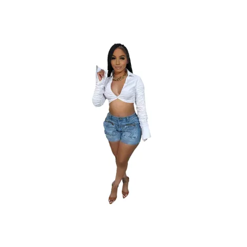 Funky Sexy Denim Shorts Women