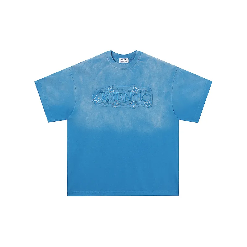Fashion Washed Cotton T Shirt-4