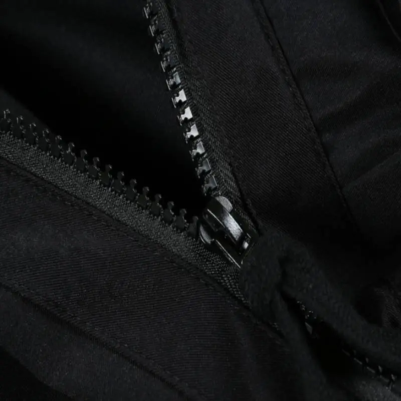 Loose Casual Cotton Blended Fabric Cargo Pants-5