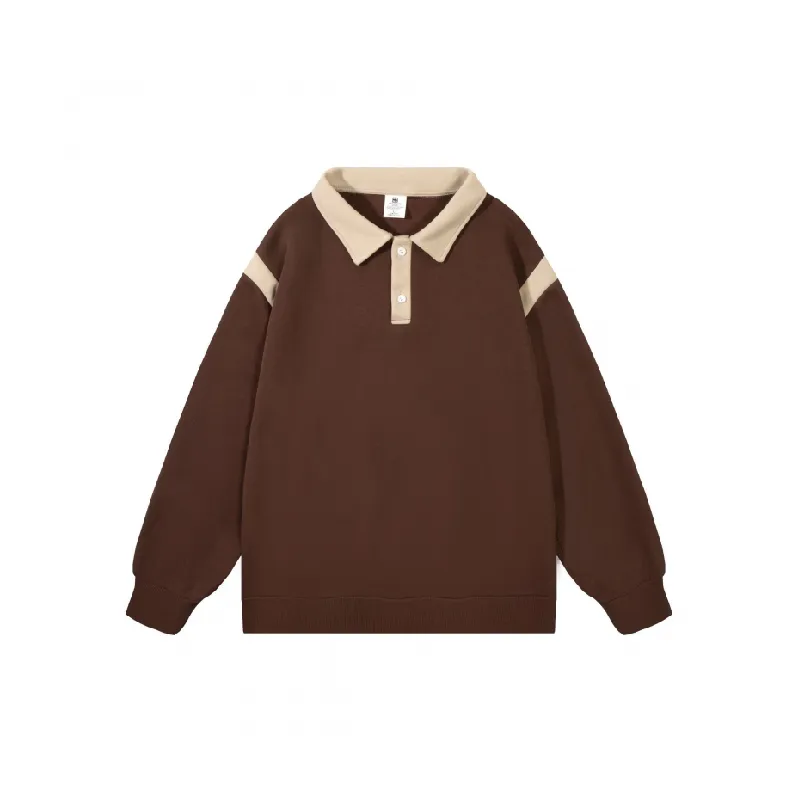 Casual Retro Loose Sweatshirt-0
