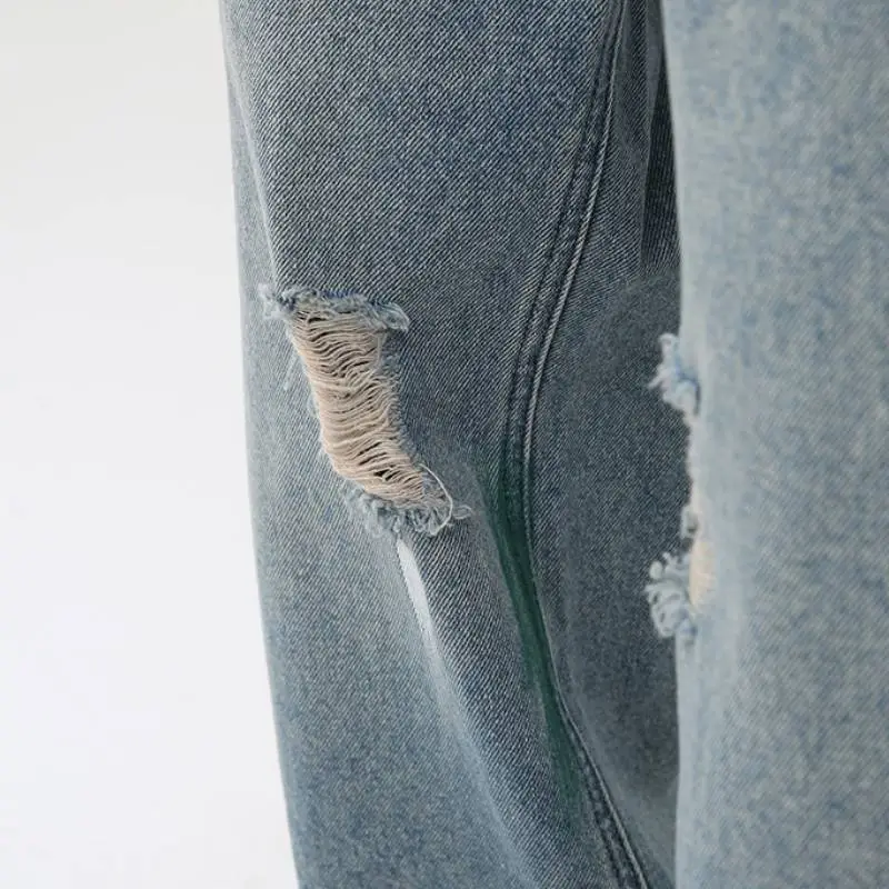 Retro Washed Jeans-5