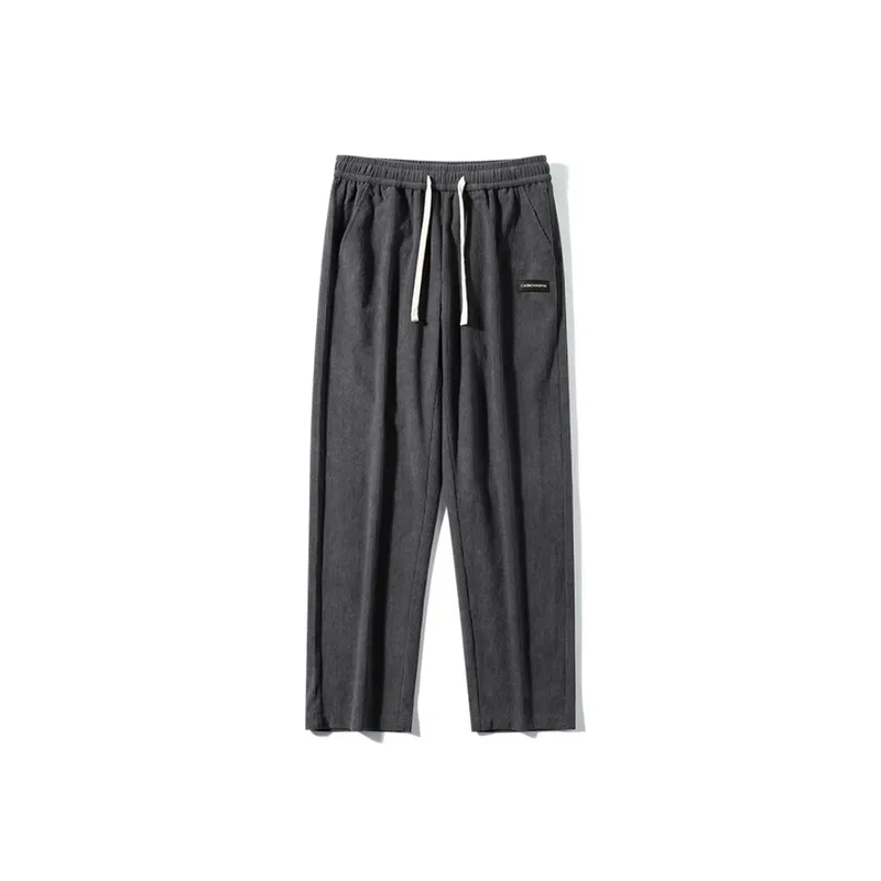 Trendy Loose Large Size Corduroy Pants-5