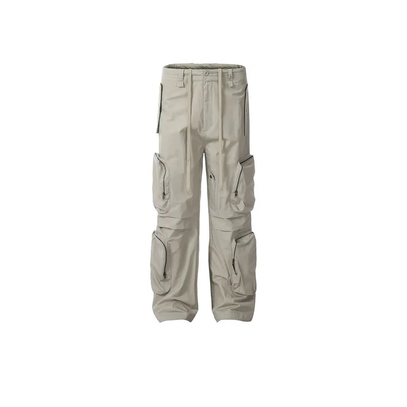 Retro Multi Pocket Shell Pants-0